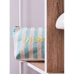 Fabrique de Styles Bibliothèques Et Étagères*Etagère en métal blanc et bois naturel h180cm - Edgard