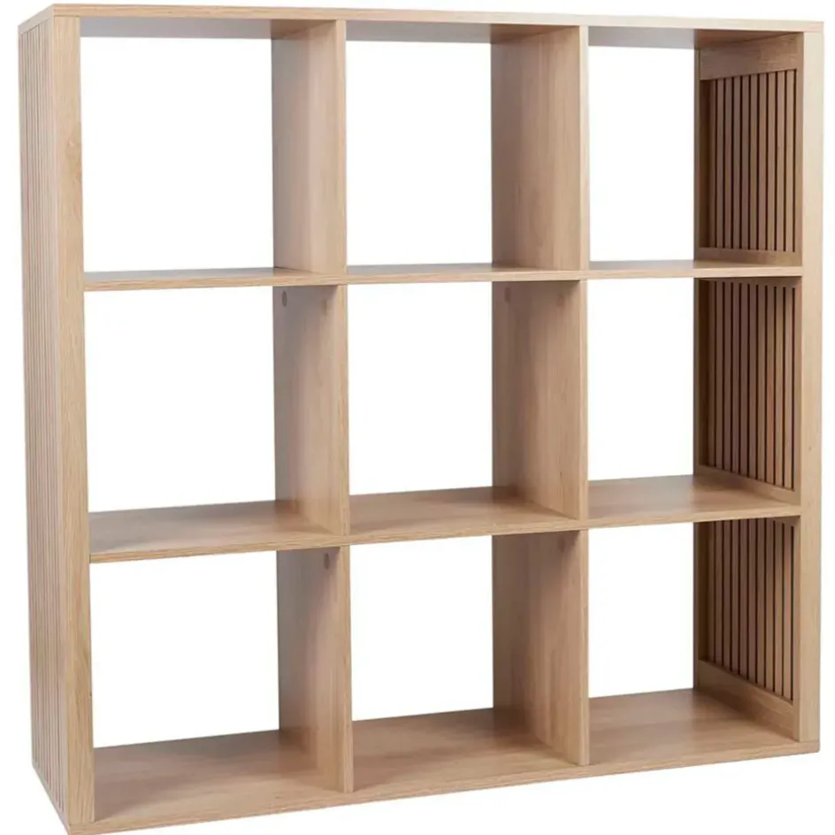 Fabrique de Styles Bibliothèques Et Étagères*Etagère module 9 cases 99x102cm - Kara