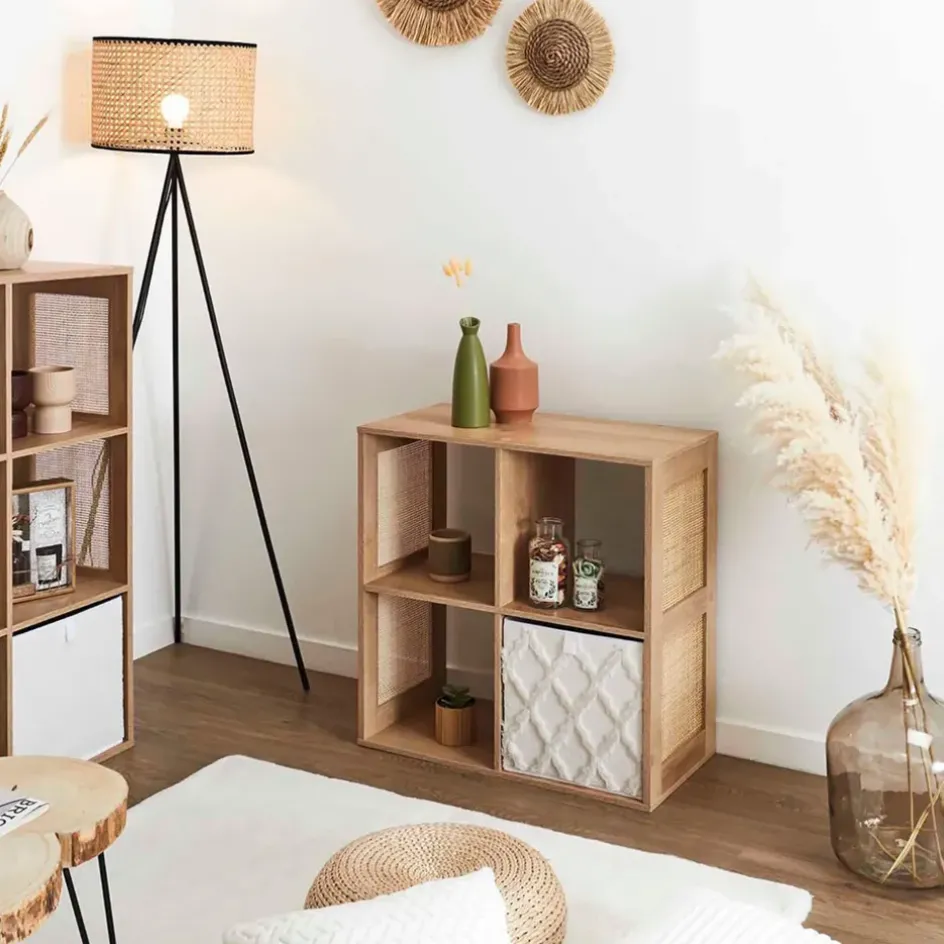 Fabrique de Styles Bibliothèques Et Étagères*Etagère module 4 cases 66x66cm - Baia