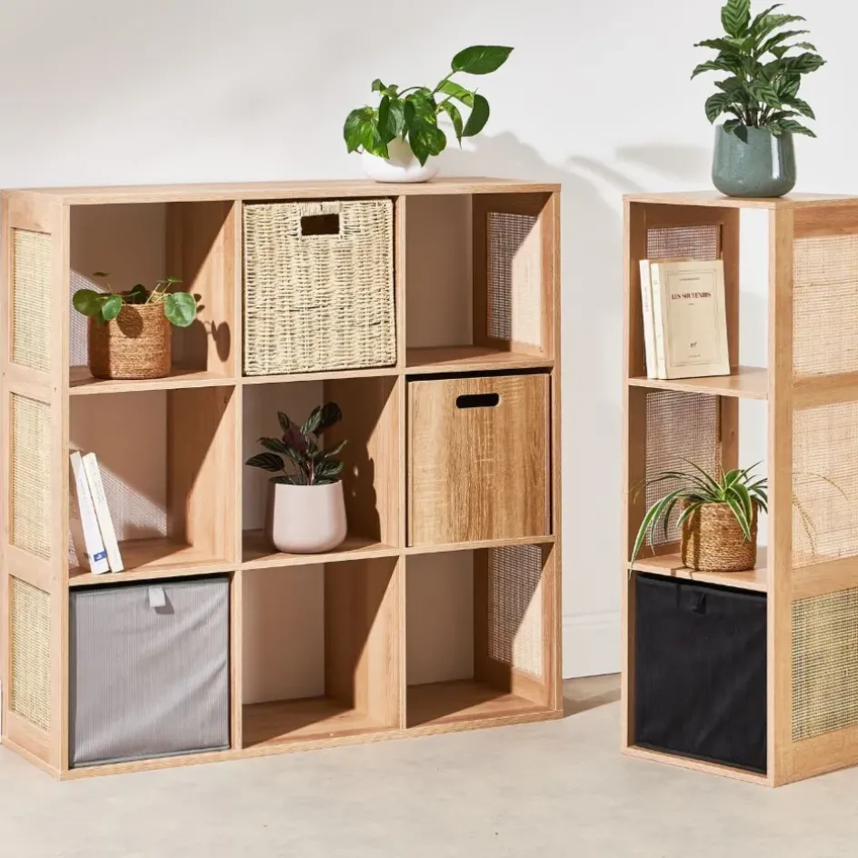 Fabrique de Styles Bibliothèques Et Étagères*Etagère module 9 cases 99x99.6cm - Baia