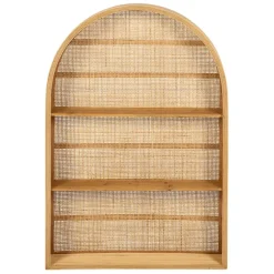 Fabrique de Styles Étagères Murales*Etagère murale 3 niveaux en rotin H91cm - Essencia