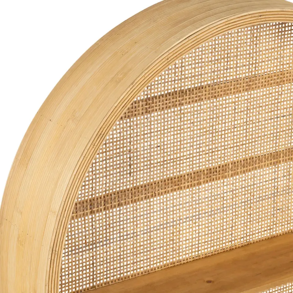 Fabrique de Styles Étagères Murales*Etagère murale 3 niveaux en rotin H91cm - Essencia