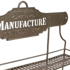 Fabrique de Styles Petits Rangements*Etagère pour pot à épices en fer - manufacture