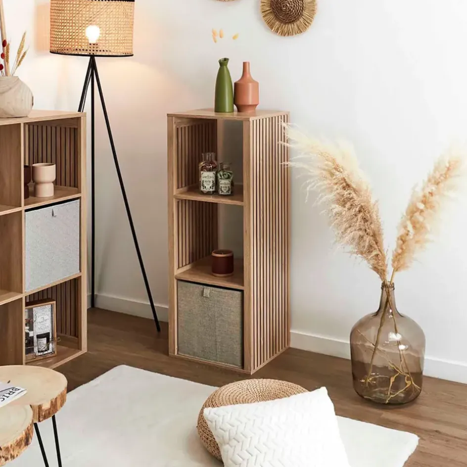 Fabrique de Styles Bibliothèques Et Étagères*Etagères modulables 3 cases H99cm - Kara