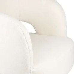 Fabrique de Styles Fauteuils*Fauteuil avec tabouret bouclette - Organic