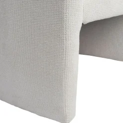 Fabrique de Styles Fauteuils*Fauteuil club en tissu écru - Tessia