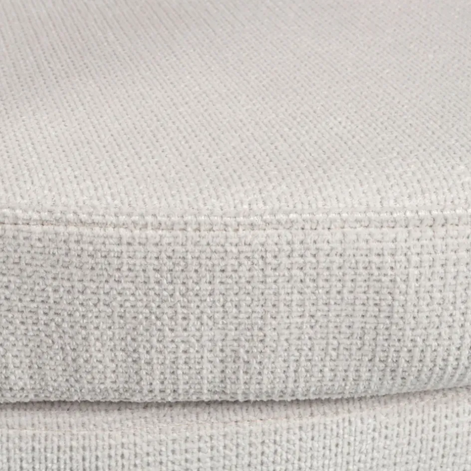 Fabrique de Styles Fauteuils*Fauteuil club en tissu écru - Tessia