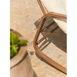 Enfant Fabrique de Styles Chaises, Fauteuils|Jardin*Fauteuil de jardin à bascule beige - Miami