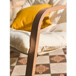 Enfant Fabrique de Styles Chaises, Fauteuils|Jardin*Fauteuil de jardin à bascule beige - Miami