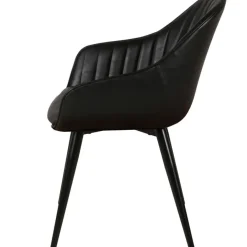 Fabrique de Styles Chaises*Fauteuil de salle à manger effet cuir - Ben