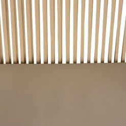 Enfant Fabrique de Styles Chaises, Fauteuils|Jardin*Fauteuil d'extérieur avec coussin en tissu beige et blanc - Ajay