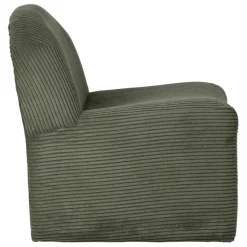 Fabrique de Styles Fauteuils*Fauteuil en tissu côtelé - Minimal
