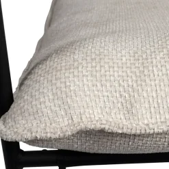 Fabrique de Styles Fauteuils*Fauteuil en tissu et fer écru - Elément