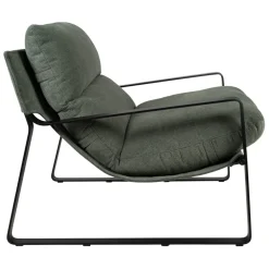 Fabrique de Styles Fauteuils*Fauteuil en tissu et fer noir - Torsten