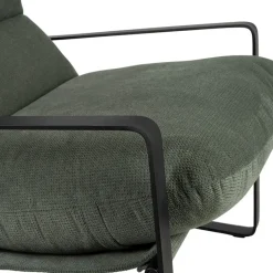 Fabrique de Styles Fauteuils*Fauteuil en tissu et fer noir - Torsten