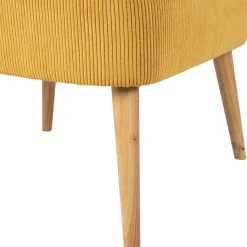 Fabrique de Styles Fauteuils*Fauteuil en velours côtelé - Eleonor