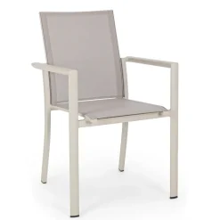 Enfant Fabrique de Styles Chaises, Fauteuils|Jardin*Fauteuil extérieur en aluminium - Konnor