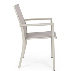 Enfant Fabrique de Styles Chaises, Fauteuils|Jardin*Fauteuil extérieur en aluminium - Konnor