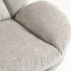 Fabrique de Styles Fauteuils*Fauteuil pivotant en velours - Topi