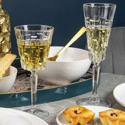 Fabrique de Styles Coupes Et Flutes*Flute à champagne en cristallin 19cl - Etna