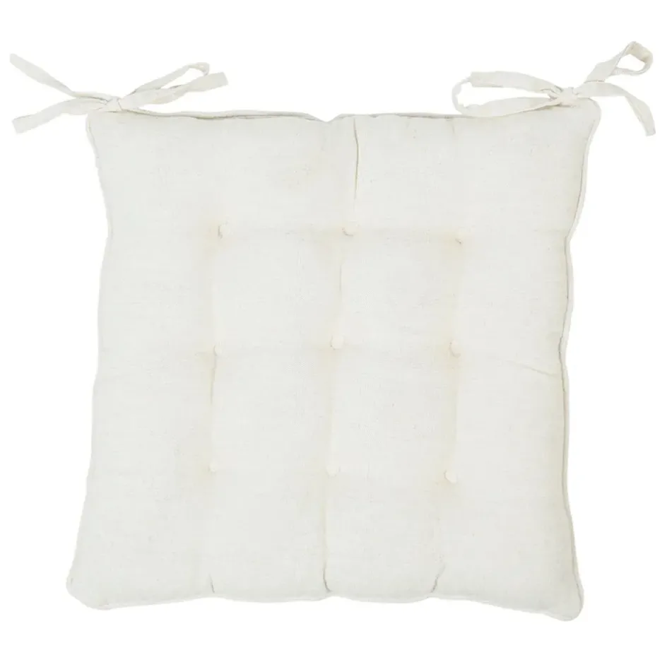 Fabrique de Styles Galettes De Chaise*Galette chaise carrée p'tite fleur 40x40cm en coton