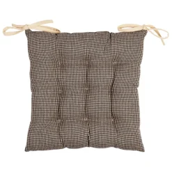 Fabrique de Styles Galettes De Chaise*Galette de chaise carré en coton 40x40cm - Campagne