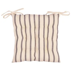 Fabrique de Styles Galettes De Chaise*Galette de chaise carré en coton 40x40cm - Campagne