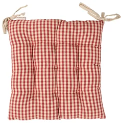 Fabrique de Styles Galettes De Chaise*Galette de chaise carrée mami en coton