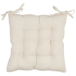 Fabrique de Styles Galettes De Chaise*Galette de chaise en coton 40x40cm - Lucile