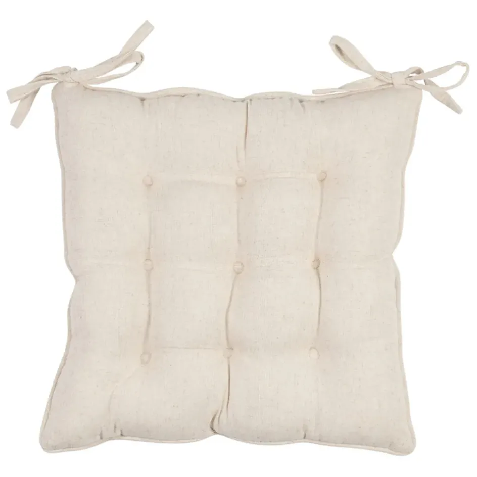 Fabrique de Styles Galettes De Chaise*Galette de chaise en coton 40x40cm - Lucile