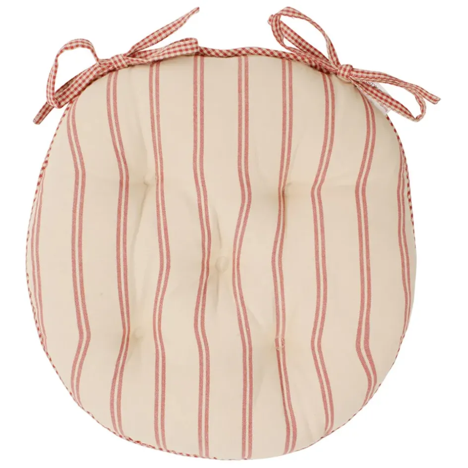 Fabrique de Styles Galettes De Chaise*Galette de chaise ronde en coton