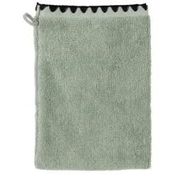 Fabrique de Styles Gants*Gant de toilette en coton celadon 15x21cm - Issey
