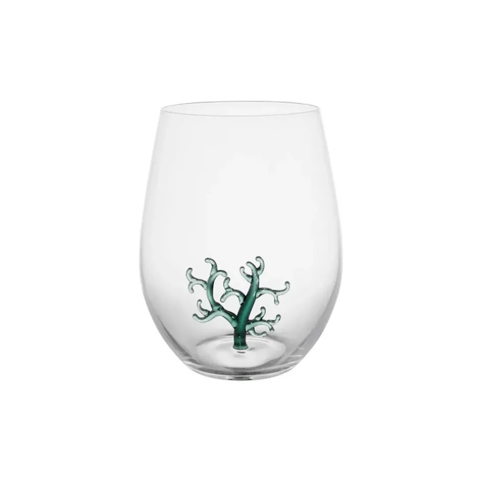 Fabrique de Styles Verres À Eau Et Gobelets*Gobelet corail en verre 50cl - Océan