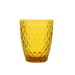 Fabrique de Styles Verres À Eau Et Gobelets*Gobelet en verre ambré 22cl - Diamond