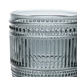 Fabrique de Styles Verres À Eau Et Gobelets*Gobelet en verre fumé 27cl - Strie