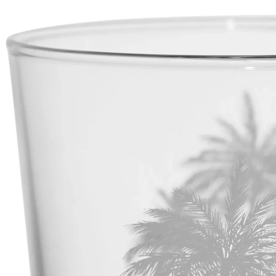 Fabrique de Styles Verres À Eau Et Gobelets*Gobelet palmier en verre 36cl - Bodega