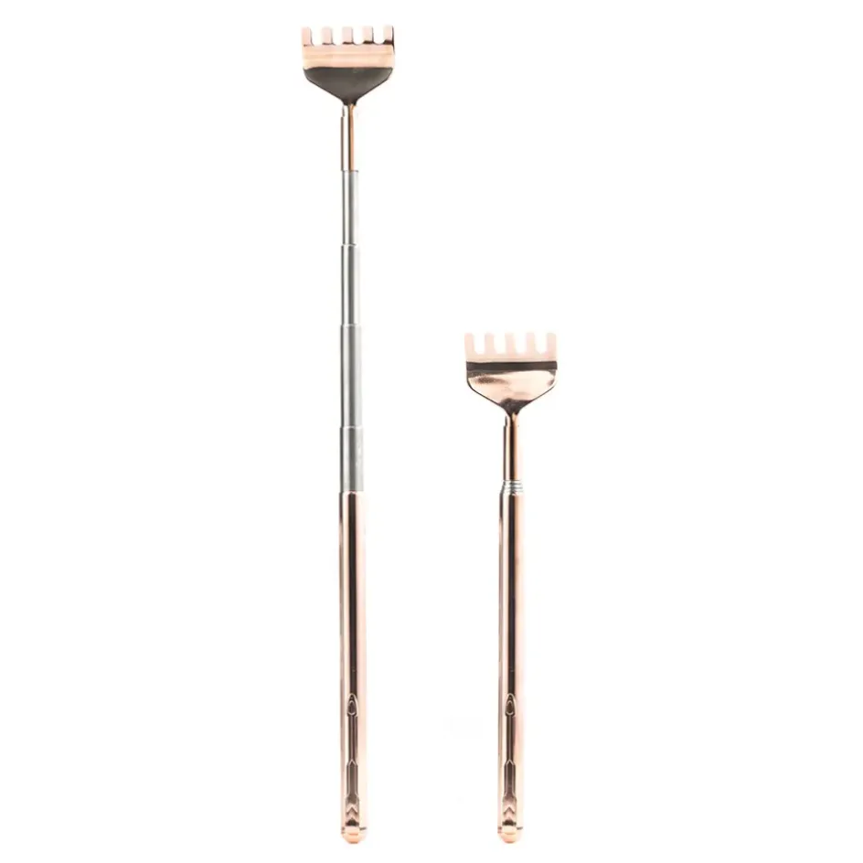 Fabrique de Styles Relaxation Et Massage*Gratteur de dos telescopique cuivre