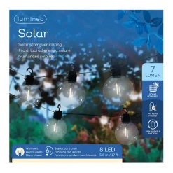 Enfant Fabrique de Styles Luminaires|Jardin*Guirlande solaire 8 ampoules câble 5.8m