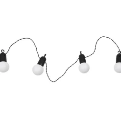 Enfant Fabrique de Styles Luminaires|Jardin*Guirlande solaire 20 leds câble noir 1.25m