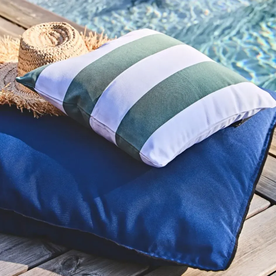 Enfant Fabrique de Styles Textiles Outdoor|Jardin*Housse coussin en tissu 80x80cm - Bimini