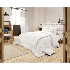 Fabrique de Styles Housses De Couette*Housse de couette chantilly en gaze de coton 240x220cm - Gaia