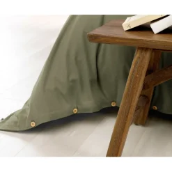 Fabrique de Styles Housses De Couette*Housse de couette en flanelle romarin 260x240cm - Candice