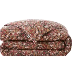 Fabrique de Styles Housses De Couette*Housse de couette en gaze de coton imprimée 260x240cm - Capucine