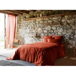 Fabrique de Styles Housses De Couette*Housse de couette en lin lavé 240x220cm - Soline