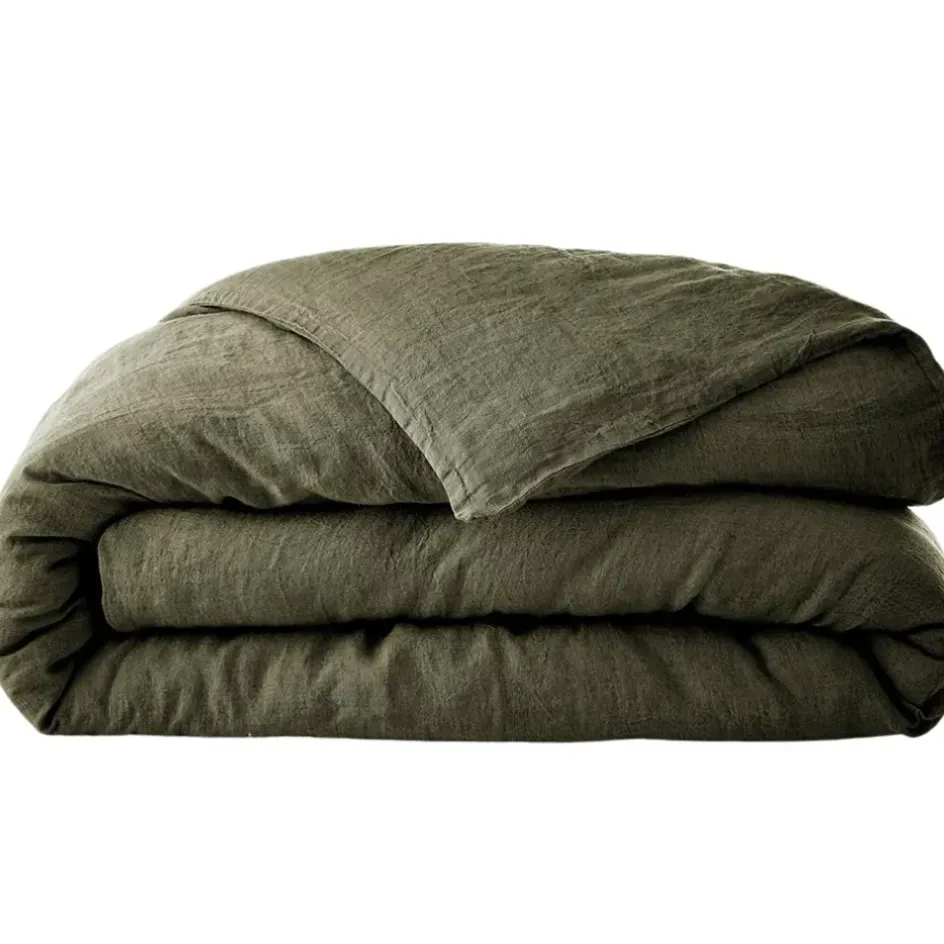 Fabrique de Styles Housses De Couette*Housse de couette en lin lavé 260x240cm - Soline