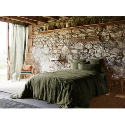 Fabrique de Styles Housses De Couette*Housse de couette en lin lavé 260x240cm - Soline