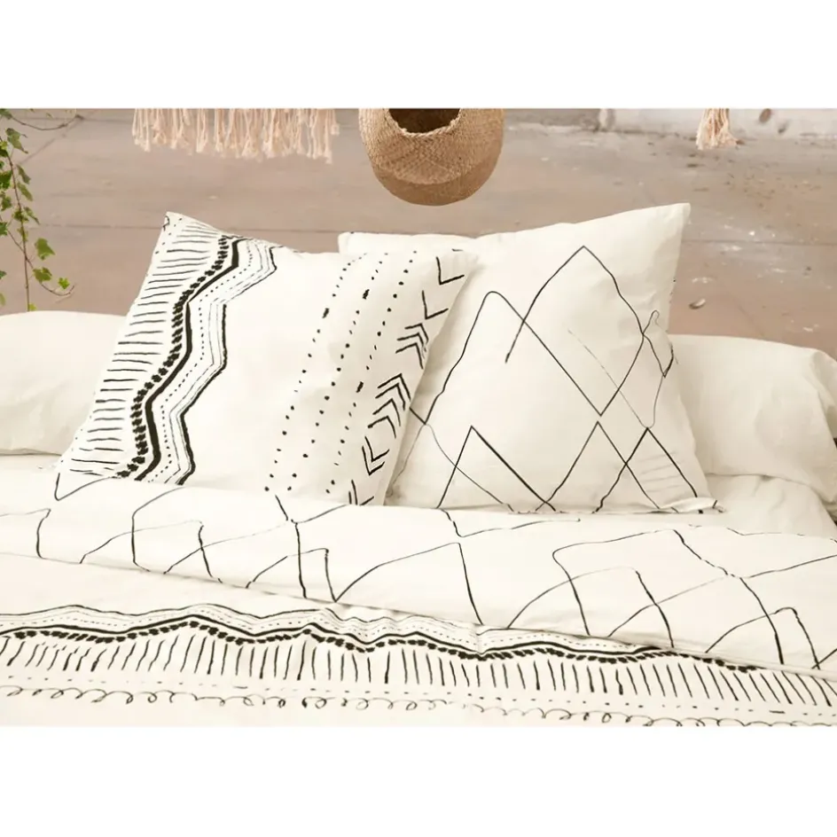 Fabrique de Styles Housses De Couette*Housse de couette 240x220 cm et 2 taies d'oreiller 60x60cm berbère - Gaia