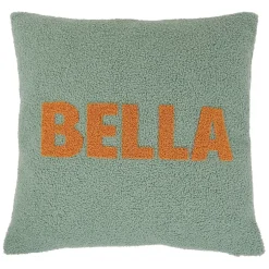 Fabrique de Styles Coussins Et Housses*Housse de coussin bouclette "Bella" et camel 45x45cm - Funky