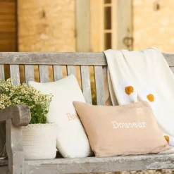 Fabrique de Styles Coussins Et Housses*Housse de coussin douceur en gaze de coton 50x35cm