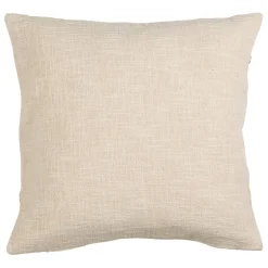 Fabrique de Styles Coussins Et Housses*Housse de coussin en coton écru et terracotta 45x45cm - Organic